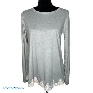 Rue21 lace trimmed top M